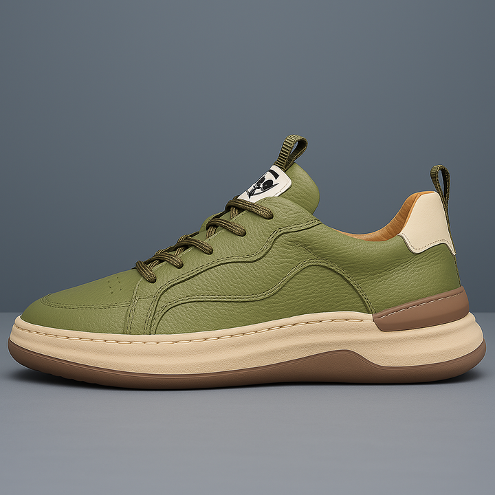 HUDSON LEATHER SNEAKERS