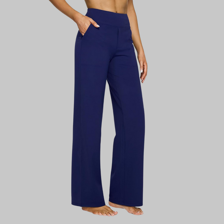 MARIVELLE ELEGANT JERSEY TROUSERS
