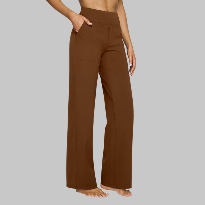 MARIVELLE ELEGANT JERSEY TROUSERS