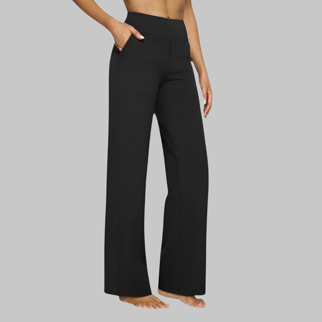 MARIVELLE ELEGANT JERSEY TROUSERS