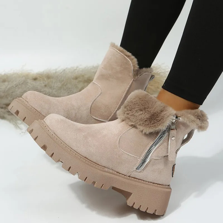 Amber | Khaki Ankle Boots