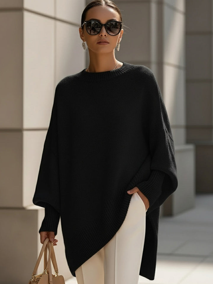 Mandy – Effortless Elegance Oversized Poncho