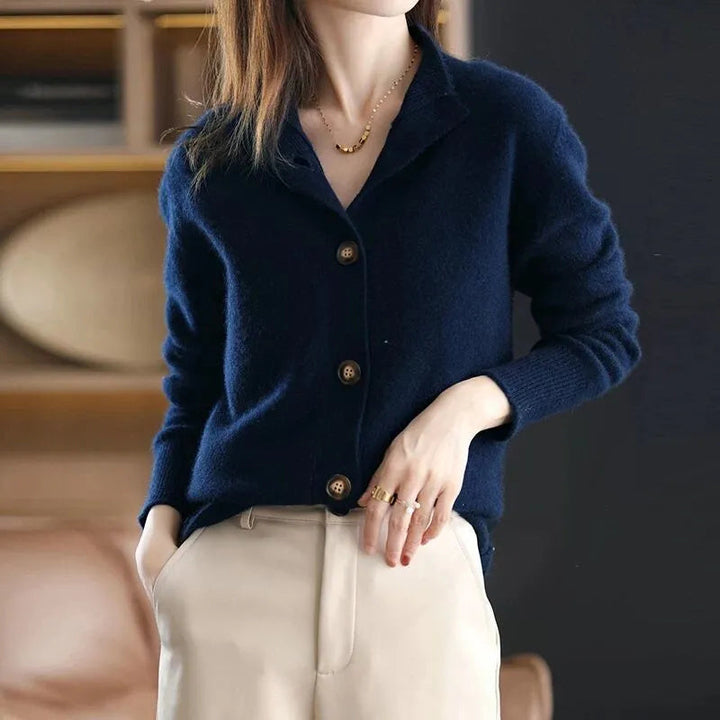 ARLINA MERINO CARDIGAN