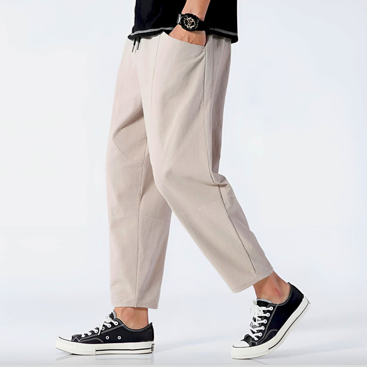 URBAN CROPPED COTTON PANTS