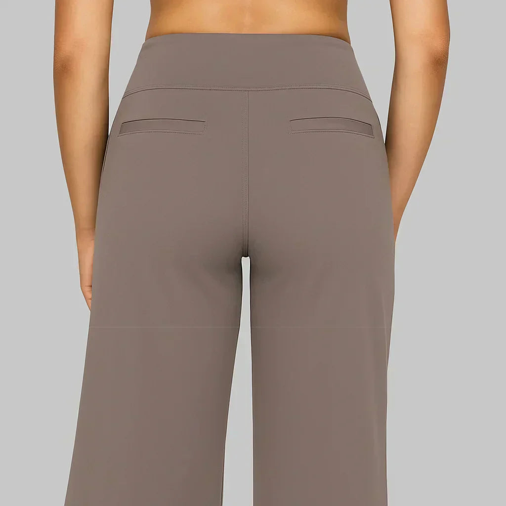 MARIVELLE ELEGANT JERSEY TROUSERS