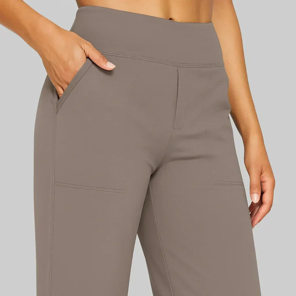 MARIVELLE ELEGANT JERSEY TROUSERS