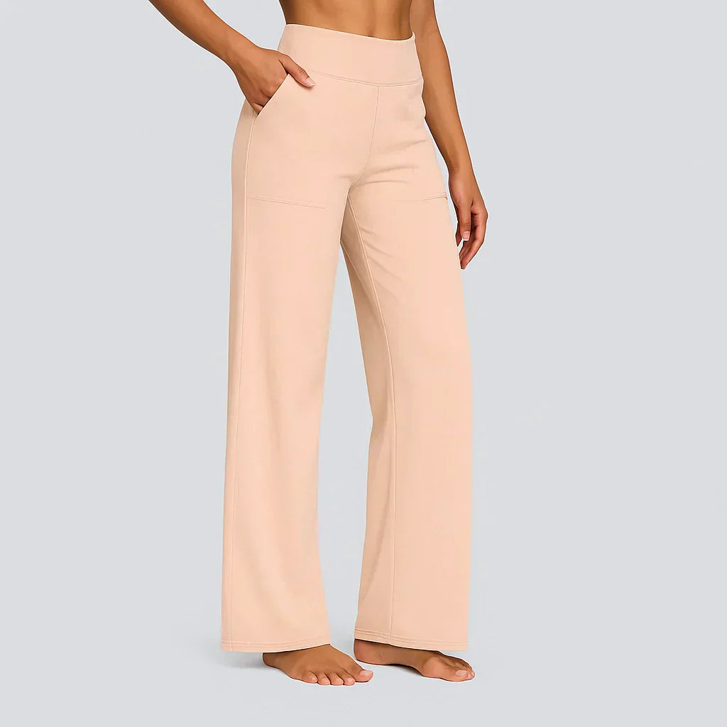 MARIVELLE ELEGANT JERSEY TROUSERS