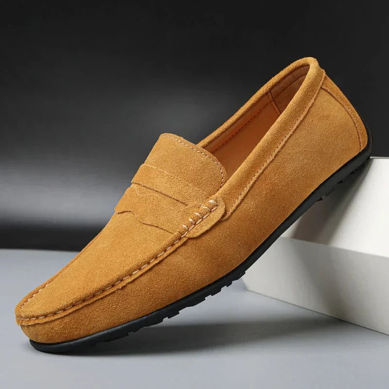 VERONA SUEDE LOAFERS
